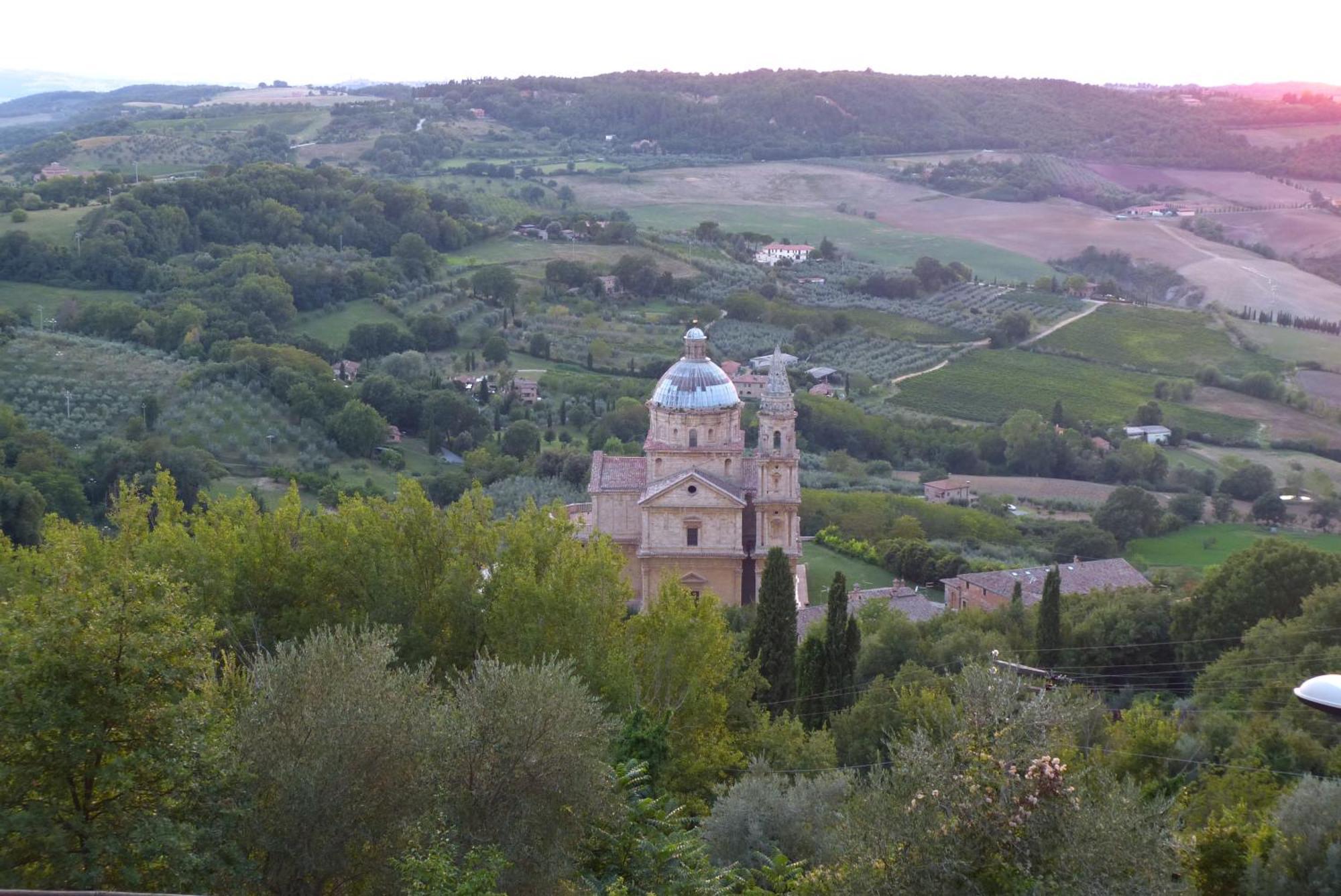 Вилла Agriturismo San Biagio Монтепульчано Экстерьер фото