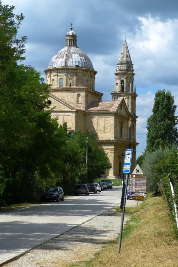 Вилла Agriturismo San Biagio Монтепульчано Экстерьер фото